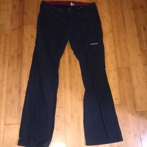 Navy bungee pants